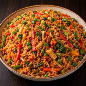 Mix Veg Schezwan Fried Rice