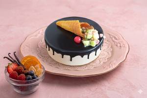 Fruit Chocolate Cake