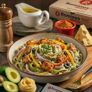 Truffle Avacado Chicken Pasta (Fettuccine)