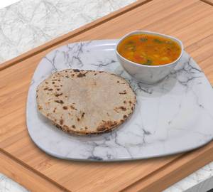 Aloo Tamatar Sabji And Chapati