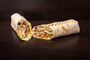 Rumali extra chicken shawarma