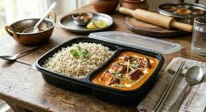 Paneer Mushroom Mix Chilly With 2 Rumali Roti