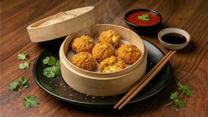 Cheese Corn Kurkure Momos