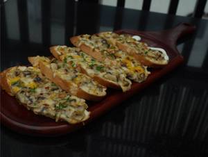 Mushroom Bruschetta