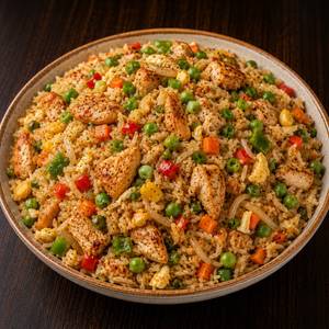 Mixed Chicken Fried Rice