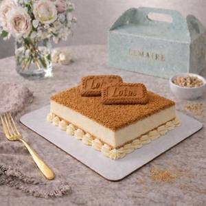 Golden Biscoff Bliss Cheesecake (Celebration Cake)