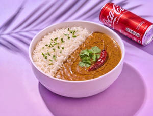 Dal Makhani Rice Bowl + Drink Combo
