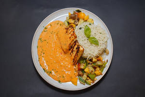 Paprika-grilled Cottage Cheese