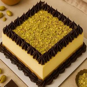 Pistachio Noir Cheesecake (Celebration Cake)