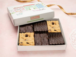 Assorted Eggless Brownies Box - 6 Pieces