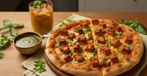Paneer with tandoori sauce [7 inch]
