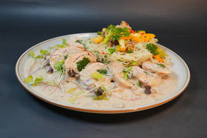Chicken Roulade In Mushroom Sauce