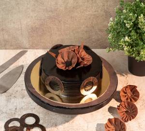 Eggless Belgium Chocolate Cake [Round] [500 Grams]