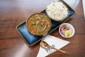 Punjabi Chola + Rice