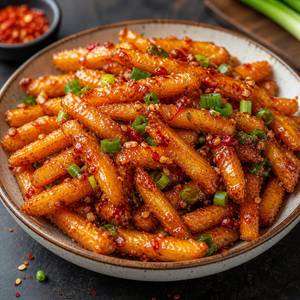 Crispy honey chilli patato