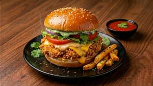 Non Veg Crispy Burger