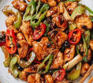 Black bean chicken