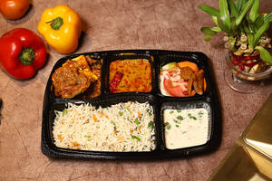 Jeera Rice With Kadhai Paneer