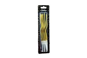 Twisted Candle Gold 06