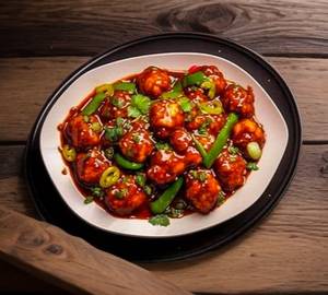 Veg Manchurian Dry [10 Pieces]