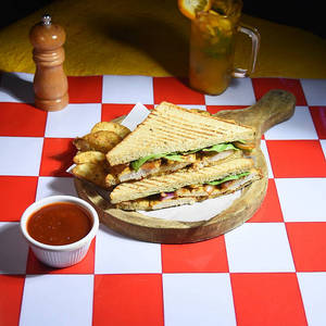 Moroccan Chicken Sandwich