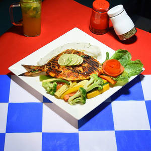 Jumbo Grilled Pomfret