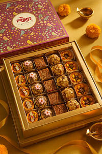 25 Pcs Mix Dryfruit Sweet Box