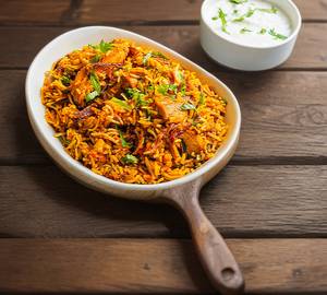 Chicken Biryani [750 Ml, 2 Pieces]