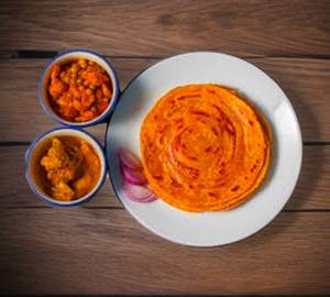 Red Chilli Laccha Paratha