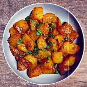 Schezwan Cheese Potato