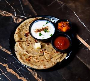 Butter Aloo Paratha