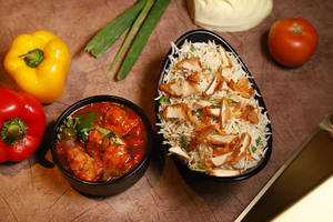 Chicken Fried Rice Wiith 2pcs Chilli Chicken