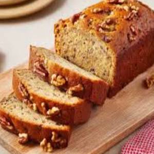 Banana Walnut Bar Cake