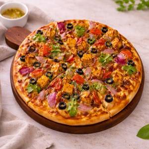 BBQ Juicy Cottage Cheese Pizza