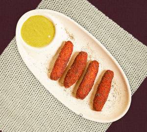 Crispy beef seekh