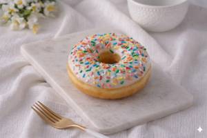 Rainbow Sprinkled Doughnut [100 grams]