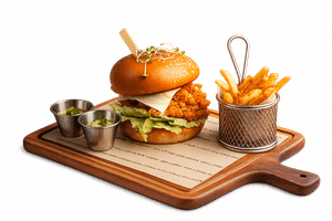 Peri-peri Grilled Chicken Burger