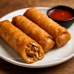 Lachha Egg Roll