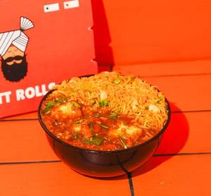 Mughlai Paneer Rice Bowl [Plain Rice]