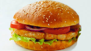 Spicy Aloo Tikki Burger