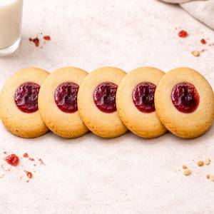Strawberry Filled Cookies