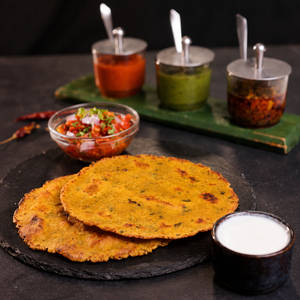 Punjabi Makai Masala Roti