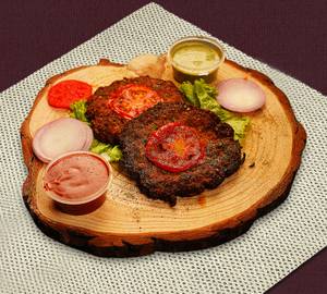 Beef chapli kebab [2 pieces]