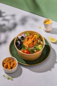 Harissa Veg Power Bowl (W) Mock Meat