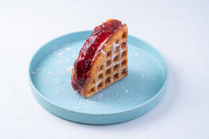 Strawberry Cream Cheese Waffle
