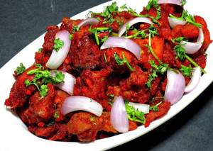 Chilly chicken dry