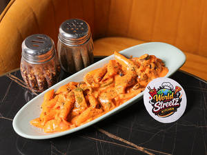 Veg Pasta Pink Sauce