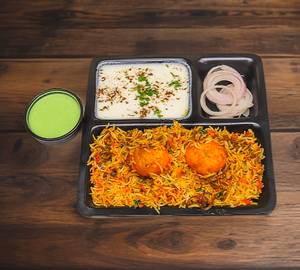 Egg Biryani [750 Ml, 2 Eggs]