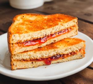 Golden Butter Jam Toast