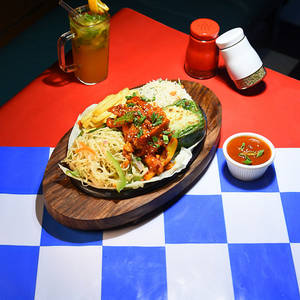 Oriental Fish Served In Chilli Garlic Sauce
